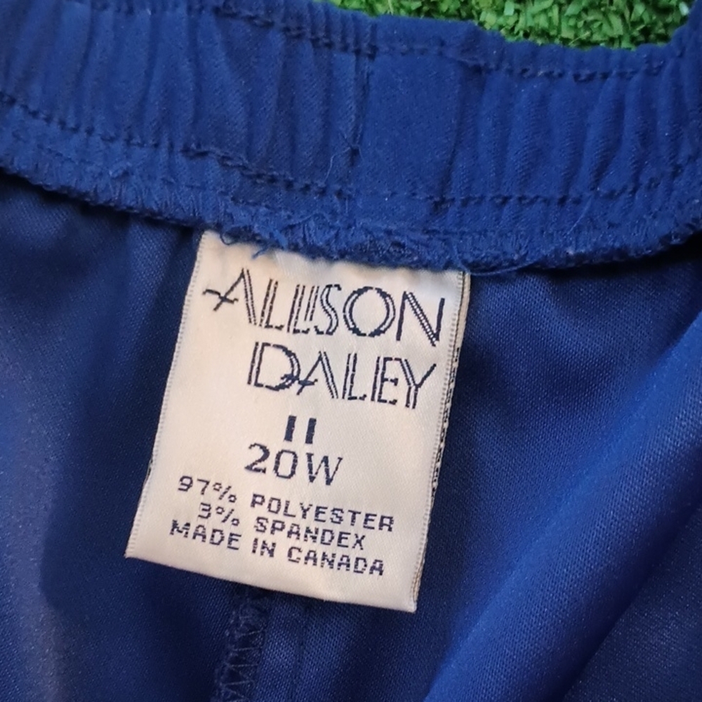 Allison Daley Royal Blue Pants - Picture 2 of 3